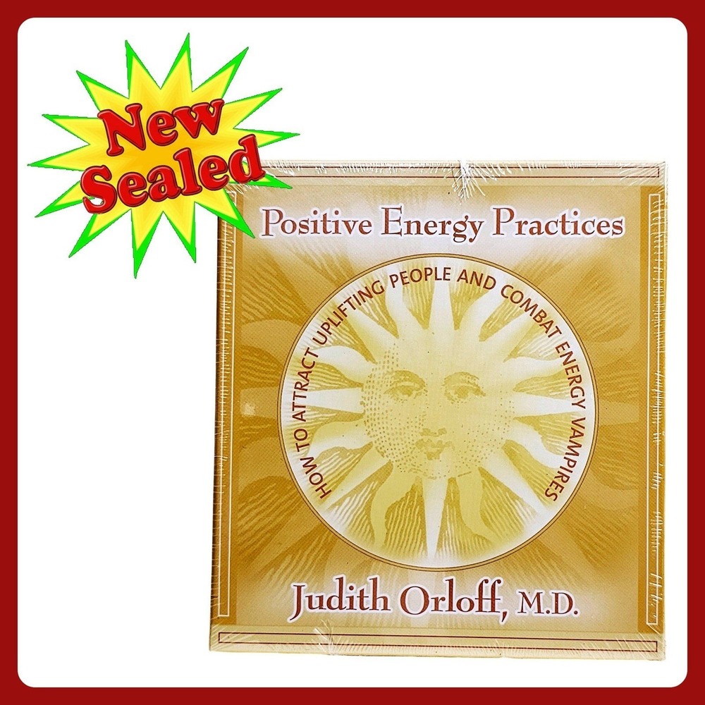 Judith Orloff Positive Energy Practices 2CD Audio Set New Sealed Health Healing‎